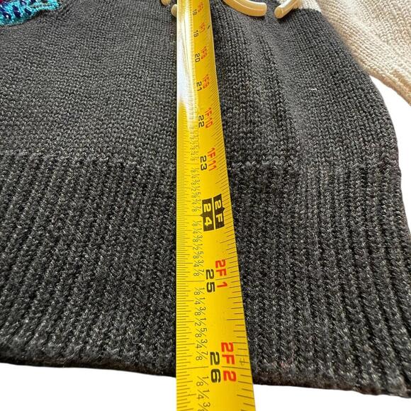 Spree International 1990 Abstract Art Sweater – Size Small - Picture 7 of 8